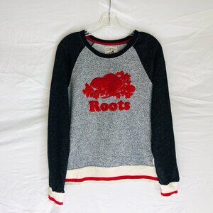 Roots Cabin Canada Women's Size Medium Sweatshirt Sweater